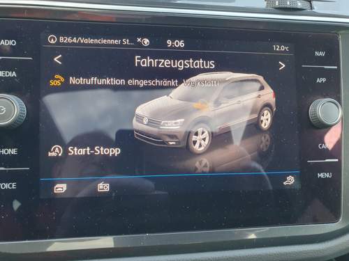 Vw Notruffunktion Eingeschrnkt