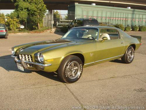 Schickes Auto so ein 73er Camaro A