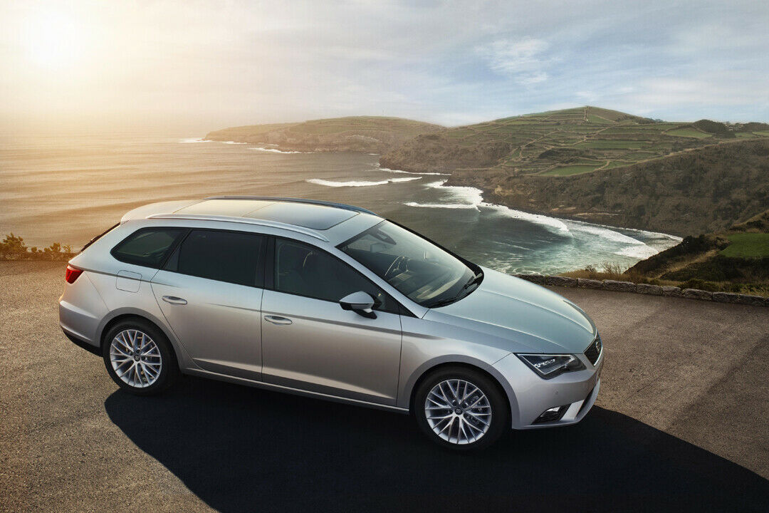 Der 1,4 Liter große Turbomotor des Seat Leon ST läuft wahlweise mit Benzin oder Erdgas