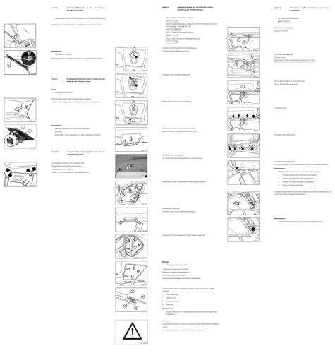 Ausbauschiebedachkassette