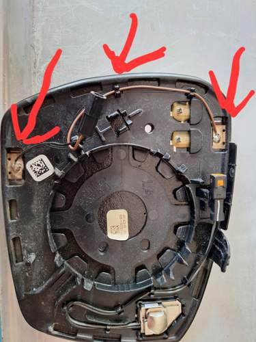 Spiegelglas links Ford S-Max 2018