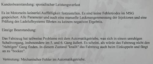 Fehlerbericht vom 22. Juli