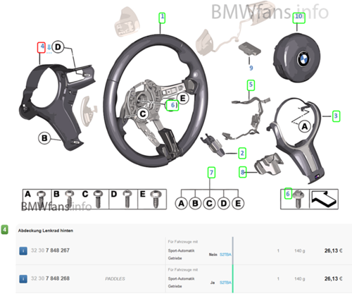 Bmw-f11-lenkrad
