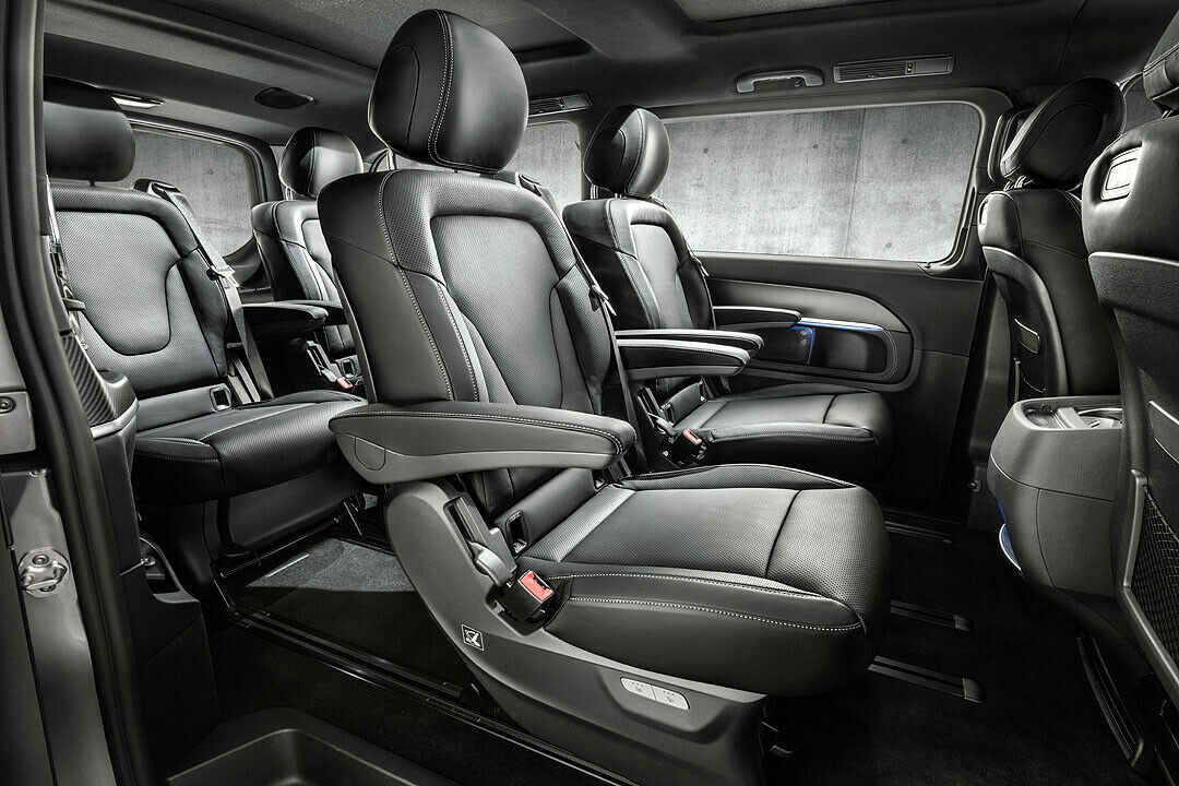 Der Fond der Mercedes-Benz V-Klasse AMG-Line