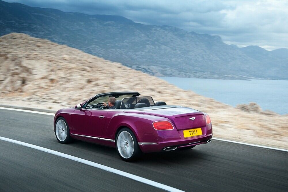 800 Nm und 625 PS treiben das Continental GT Speed Convertible an.