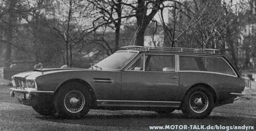 Der Aston DBS als Nutzlaster