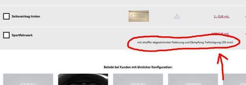 Sportfahrwerk