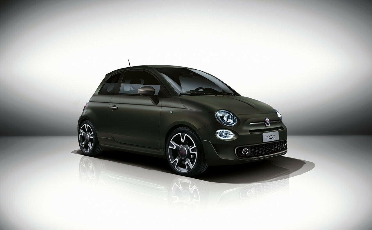 Fiat 500S: Für die neue Variante gibt es exklusiv die Farbe "Alpi Grün Matt"