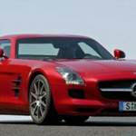 Lange Haube beim neuen AMG SLS