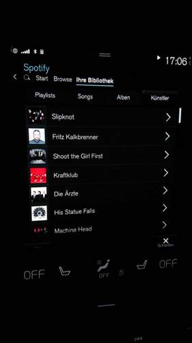 Spotify Künstler Liste sortieren