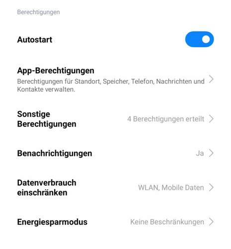Spotify Einstellungen