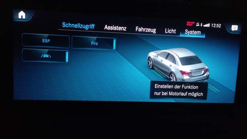 Einstellungen System