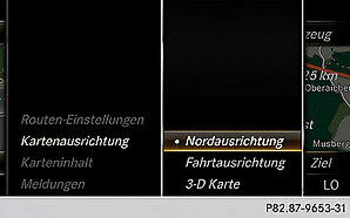 Comand-kartenstand