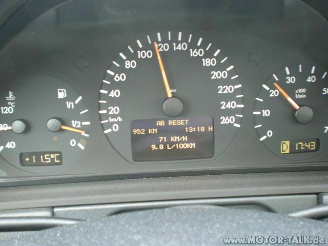 Spritverbrauch bei 200 km/h