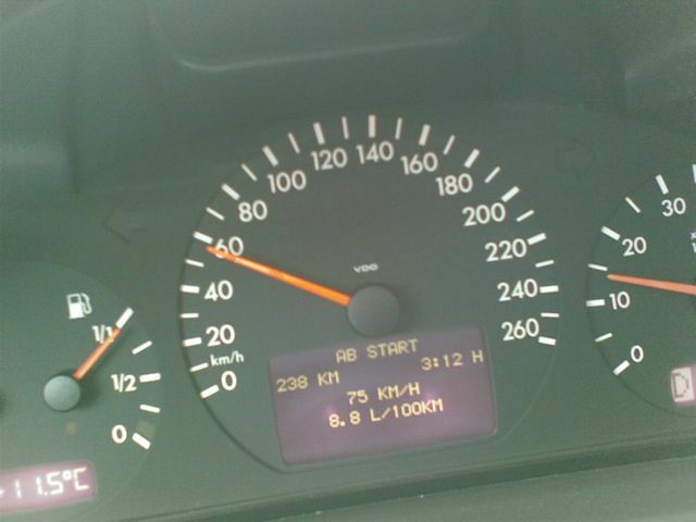 Spritverbrauch bei 200 km/h