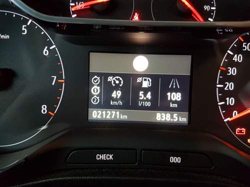 Crossland X Bordcomputer