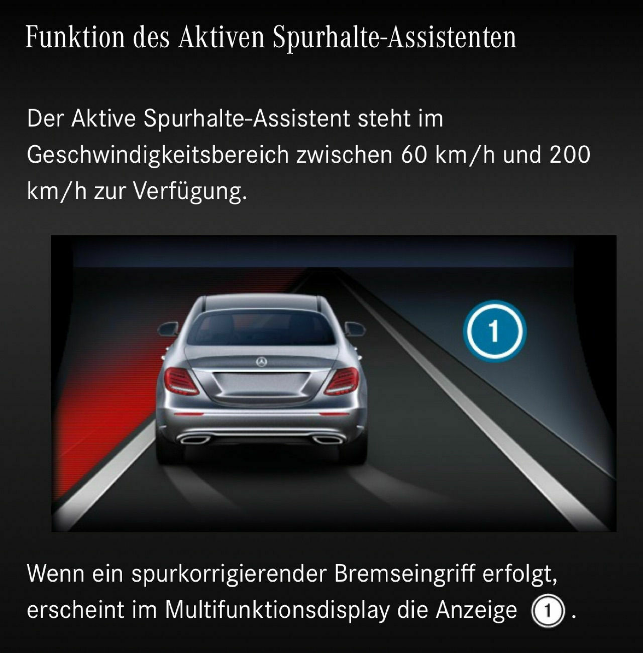 Spurhalteassistent deaktiviert?