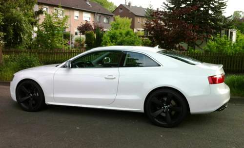 S5 mit 20" AUDI Rotor Felgen