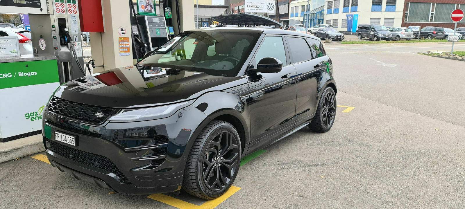 Spurplatten Schwarz 60mm/Achse U.a.: Land Rover Range Evoque L538 Bj. 2011-2019