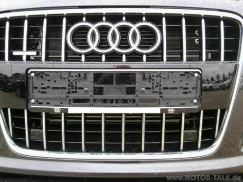 Audi-kennzeichentraeger