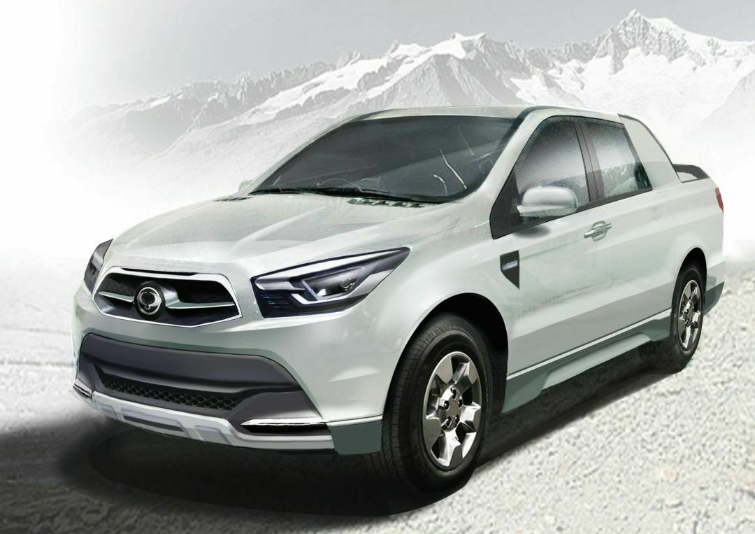 SsangYong SUT 1 Concept Skizze