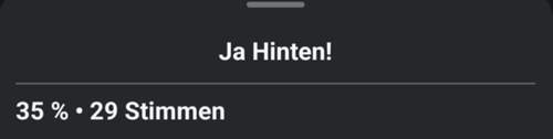 Ergebnis Hinten