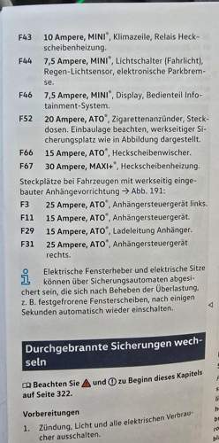 Sicherungen Teil 2
