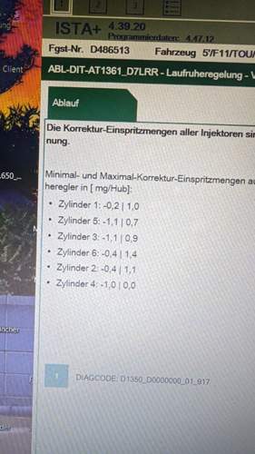 Nach einer Fahrt