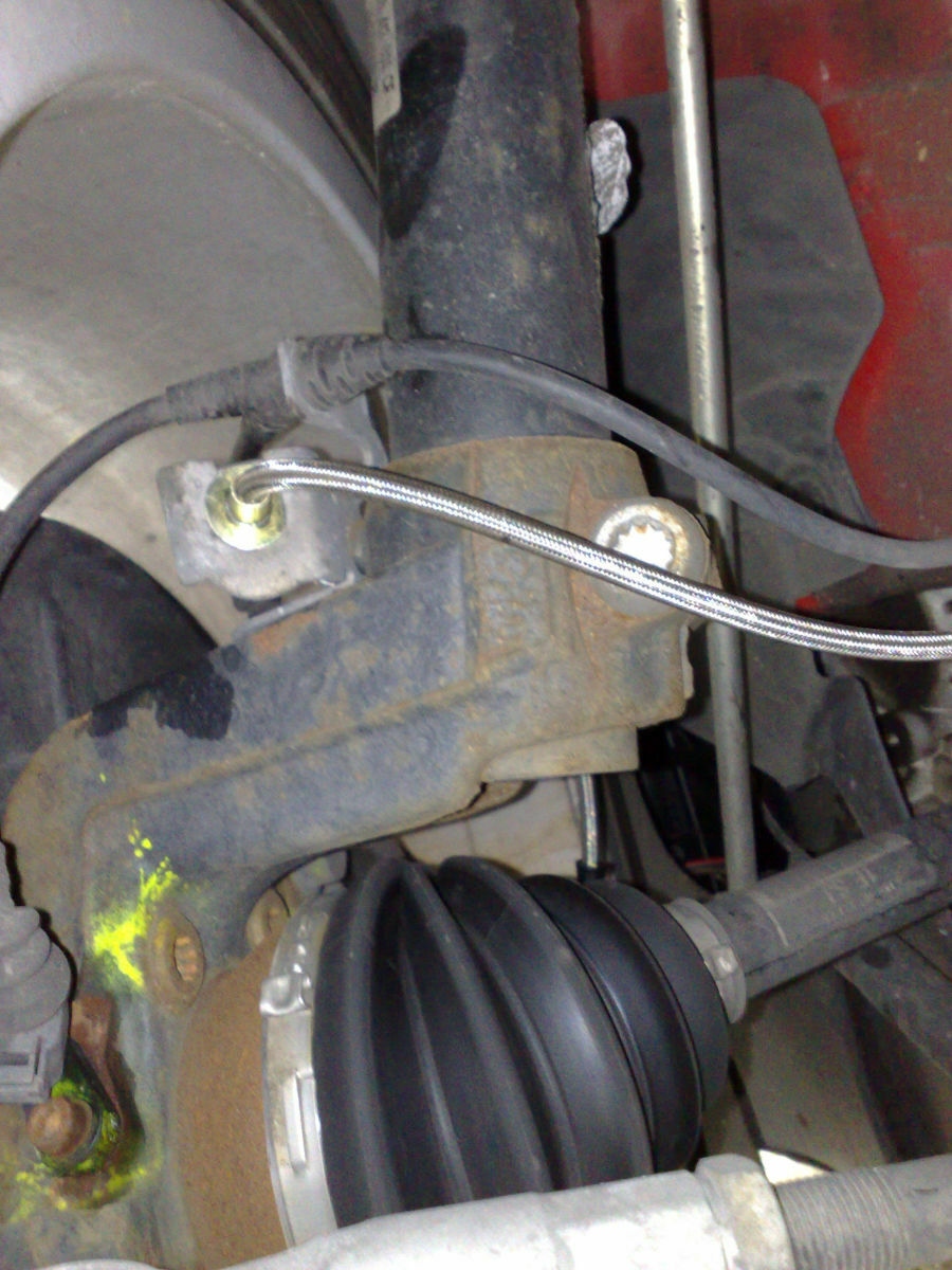 Stahlflex Bremsschläuche im A3 2.0 TDI 125kw
