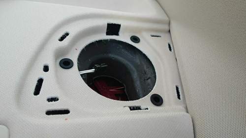 Einbauöffnung Rearfill Heckablage W205