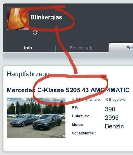 Der TE fährt nen C43