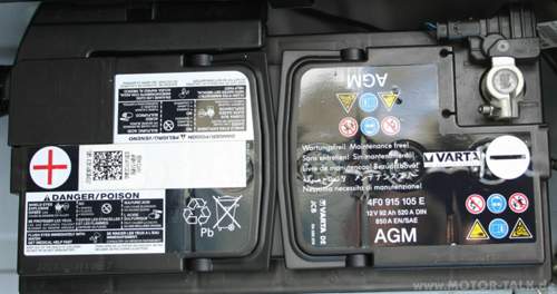 AGM Batterie 92Ah.