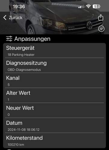 Kanal 5 auf 0 setzen