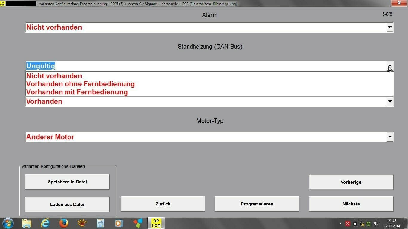 Standheizung nachrüsten (neuer Versuch)