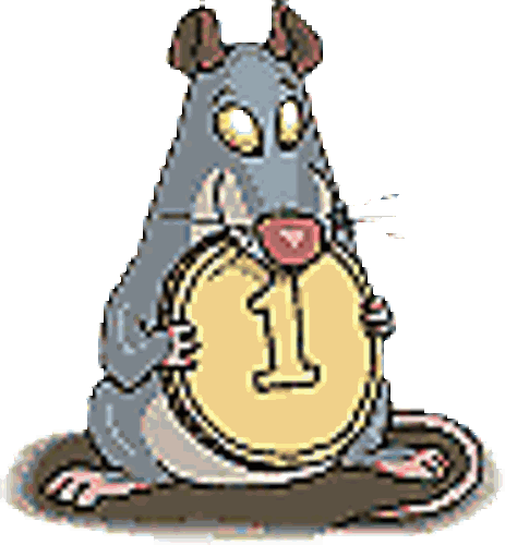 Maus-knabbert-geld