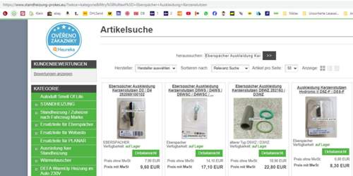 Sieb / Auskleidung Eberspächer