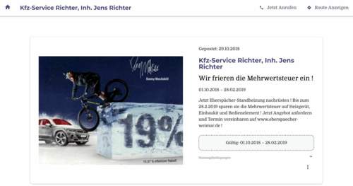 Ohne MWst.