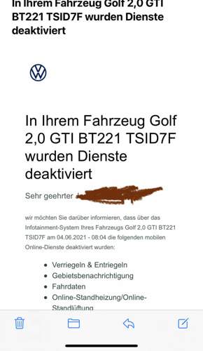 Golf 8 WeConnect