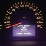 Mercedes Benz W210 Kombiinstrument Lampe defekt