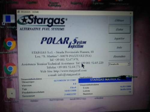 Stargas Elios 4 interface
