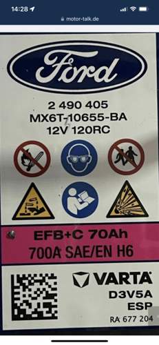Ford Calcium+ EFB