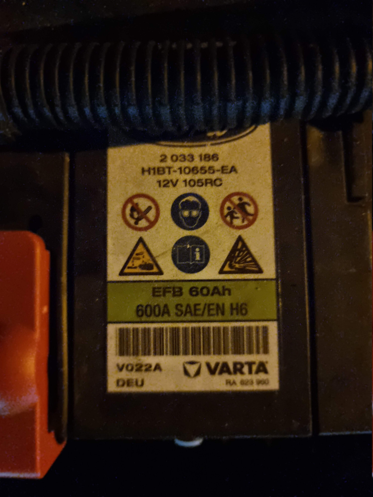 Start / Stopp ohne Funktion wegen zu geringer Ladung der Batterie, auch nach längerer Fahrt.