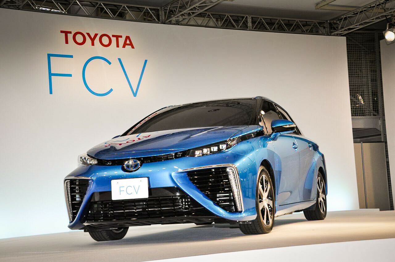 Toyotas Wasserstoff-Erstling FCV wurde heute in Japan vorgestellt