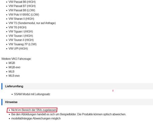 Nicht zulässig