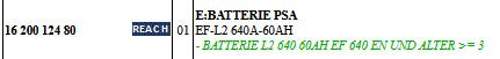 Batterie
