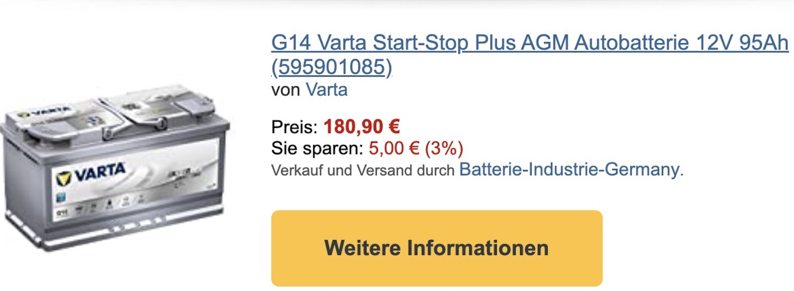 Start/stop automatik - Einstellung merken