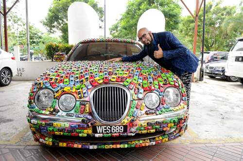 Der Jaguar S-Type ist der erste Jaguar des 34-Jährigen