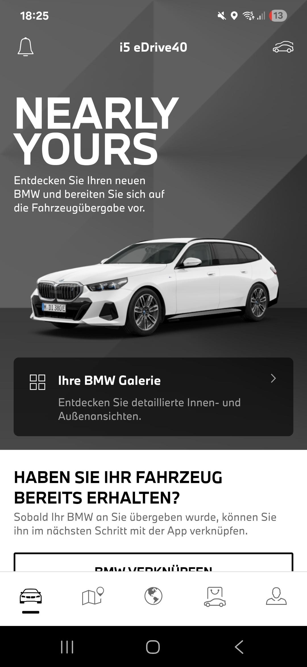 Status in der MyBMW App