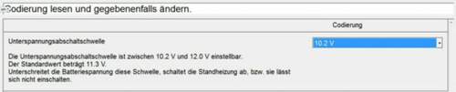 Unterspannung