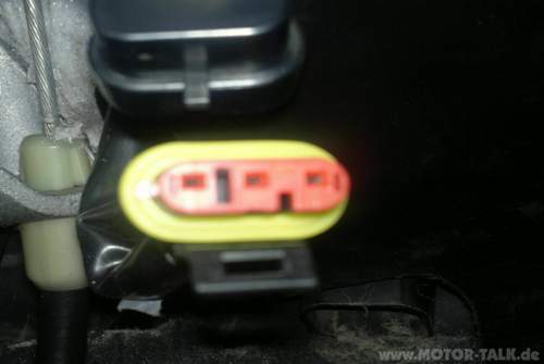 Stecker Diagnose BRC vorn